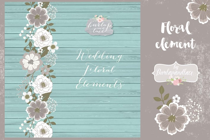 Floral elements