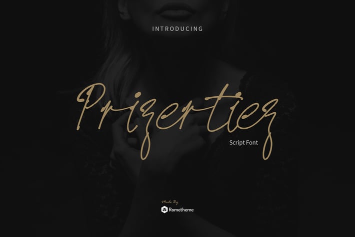 Prizertiez - Script Font