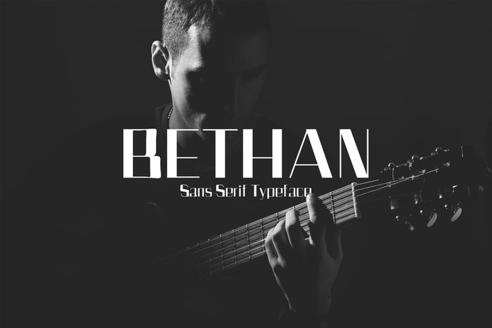 Bethan Sans Serif Font Family Pack