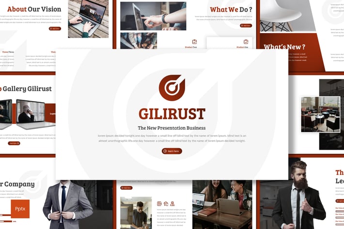 Gilirust - Business Powerpoint Template