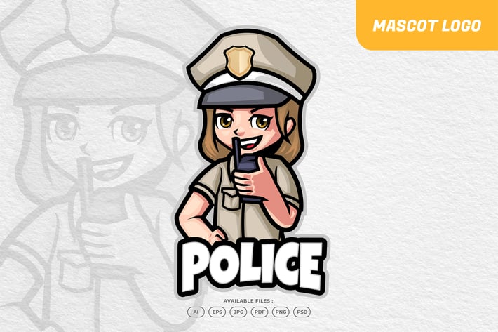 Children Police Logo