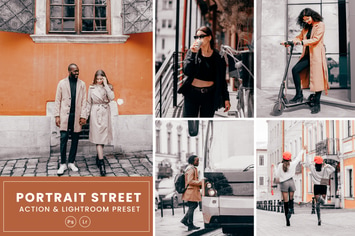 Portrait Street Action & Lightrom Presets