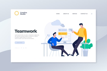 Teamwork - Landing Page