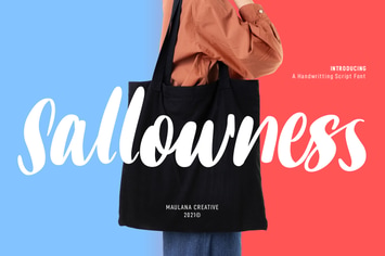 Sallowness Handwritting Script Font