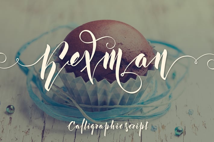 Kexman script font