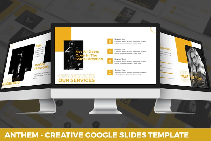 Anthem - Creative Google Slides Template