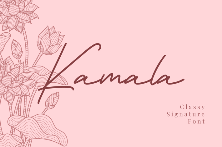 Feminine Signature Font