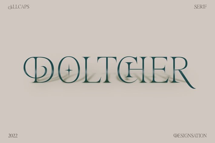 Doltcher Allcaps Serif