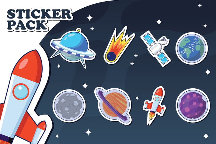Space Stickers