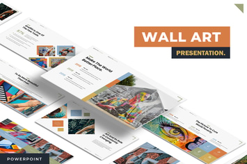 Wall Art  - Powerpoint Template