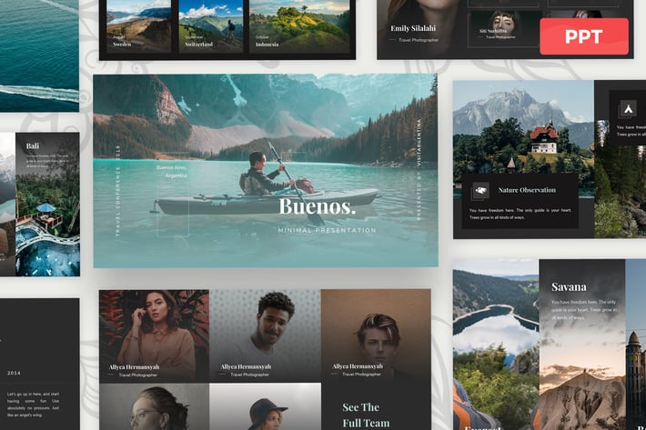 Buenos - Powerpoint Presentation Template