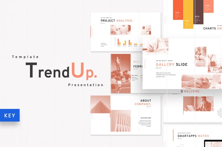 TrendUp - Business Keynote Template