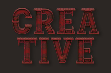 Steel Construction - 3D Color SVG Font