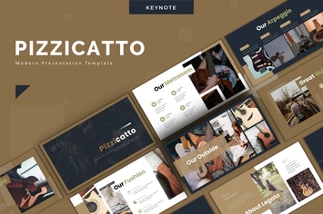 Pizzicatto - Keynote Template