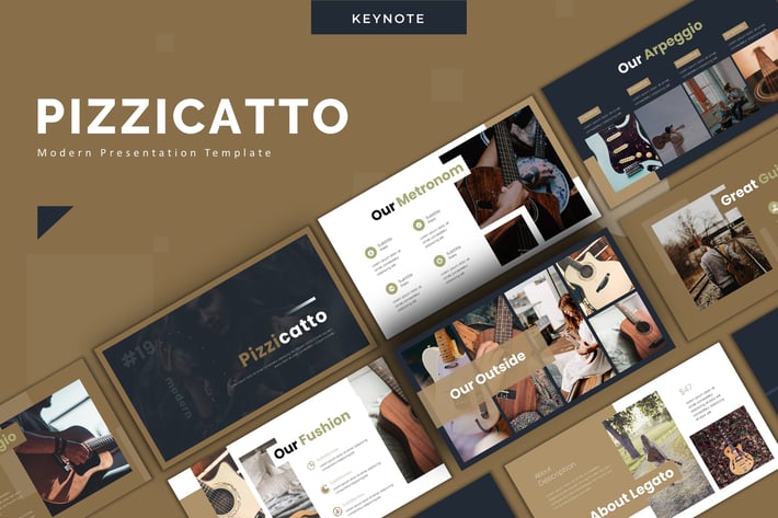 Pizzicatto - Keynote Template