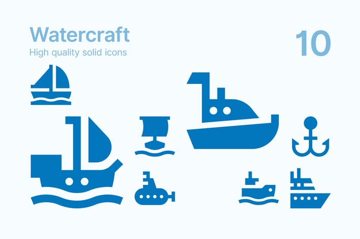 Watercraft Icons
