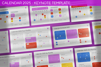 Calendar 2025 - Keynote Template 