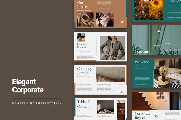 Elegant Corporate Presentation Template