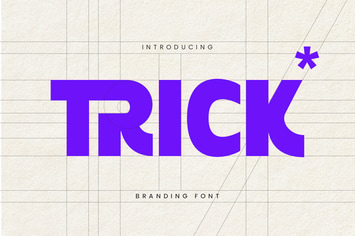 Trick - Branding Font