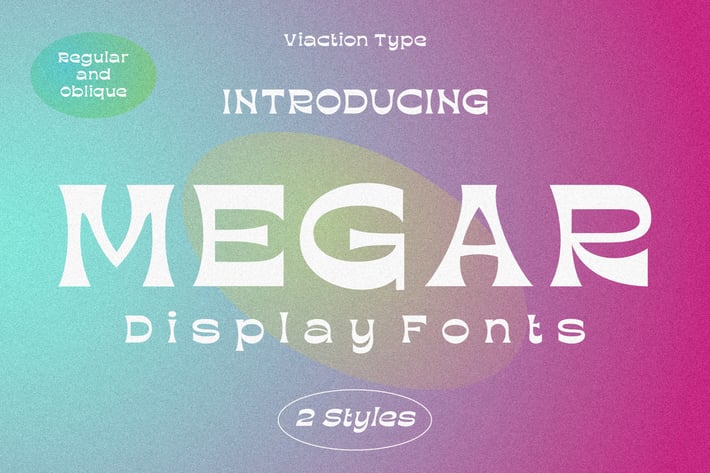 Megar - Display Fonts