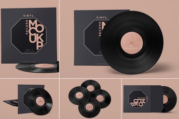 Record Album Mockups