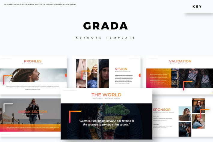Grada - Keynote Template