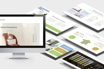 Huboa : Craft Business Pitch Deck Powerpoint
