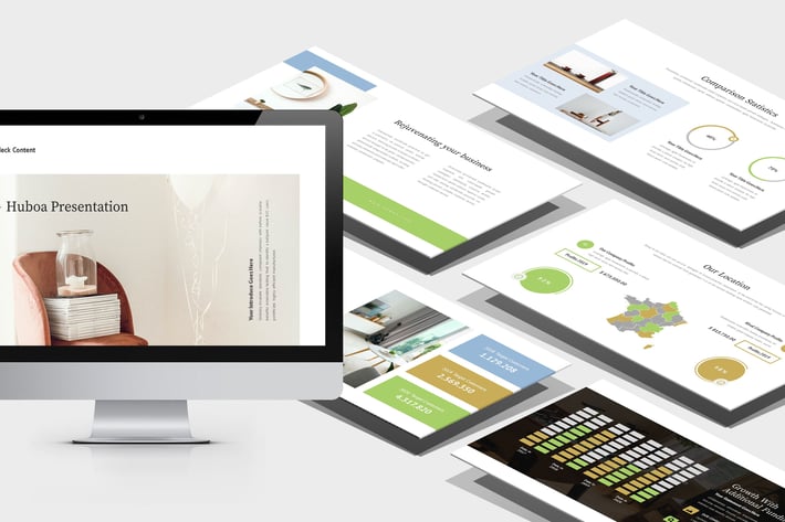 Huboa : Craft Business Pitch Deck Powerpoint