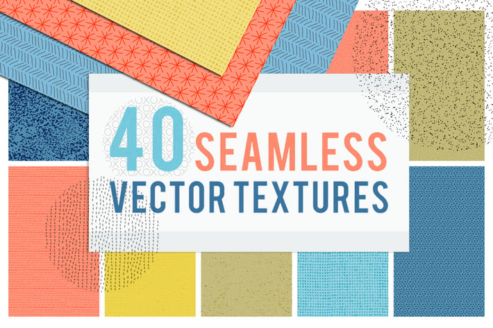 40 Seamless Tiling Vector Pattern Textures