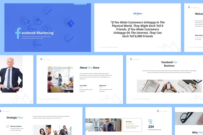 Facebook Marketing Powerpoint Presentation