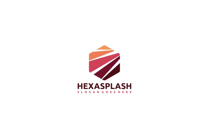Colorful Hexagon Logo