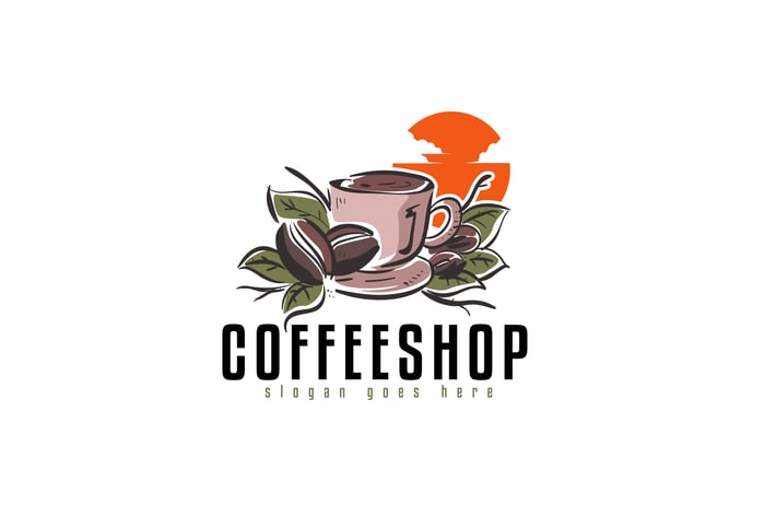 Coffee Shop Logo Template