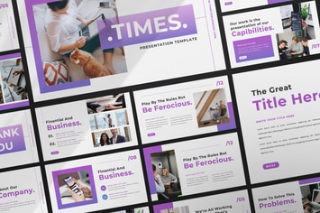 Times Business Keynote Template