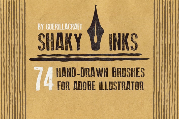 Shaky Inks for Adobe Illustrator