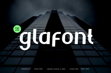 Glafont - Modern Logo Font