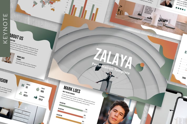 Zalaya - Creative Keynote Template