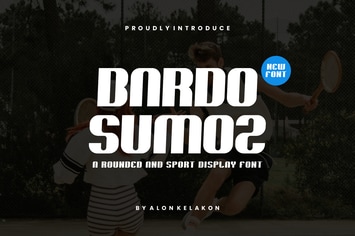 Bardo Sumoz - Rounded Sport Font