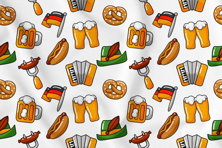 Oktoberfest Seamless Pattern Vol. 1