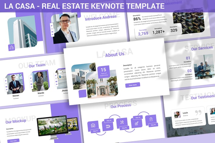 La Casa - Real Estate Keynote Template