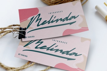 Melinda | Script Font