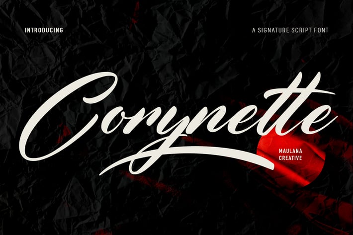 Corynette Signature Script Font