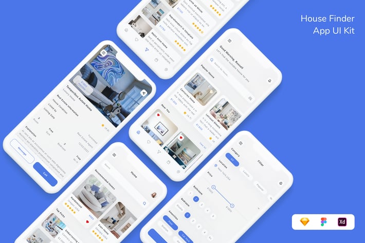 House Finder App UI Kit