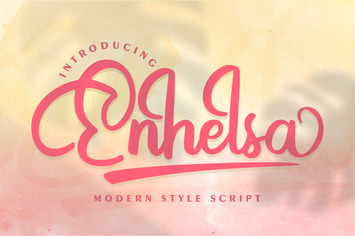 Enhelsa | Modern Style Script