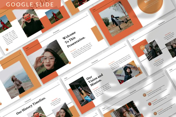 Fluke - Lookbook Google Slide Template