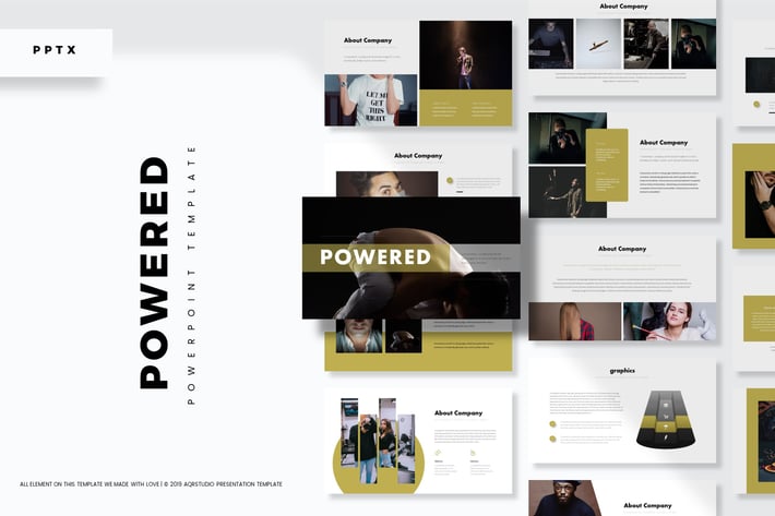 Powered - Powerpoint Template