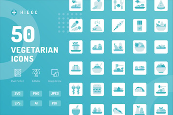 Hidoc - Vegan Icons