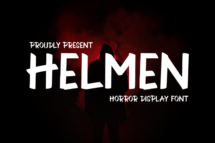 Helmen - Horror Font
