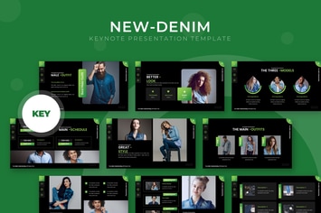 New-Denim - Keynote Template