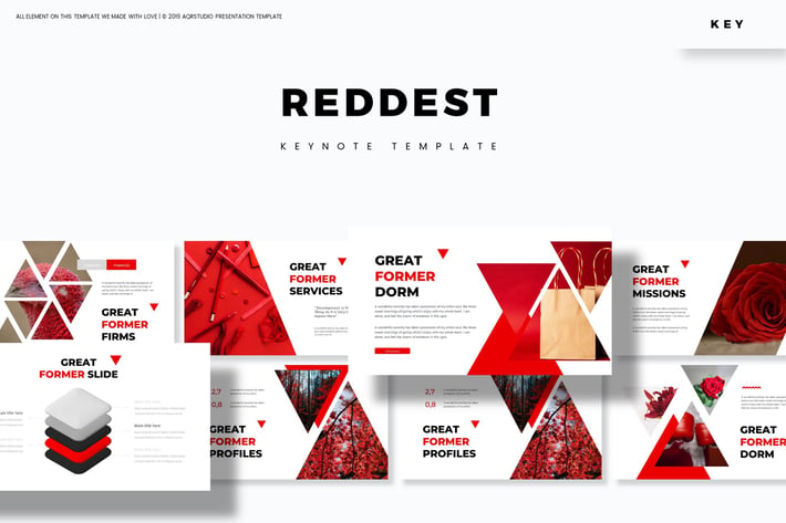 Reddest - Keynote Template