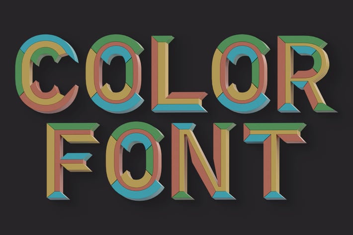 Geometry 2 - Color SVG Font